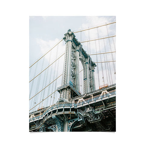 raisazwart Manhattan bridge New York City Poster