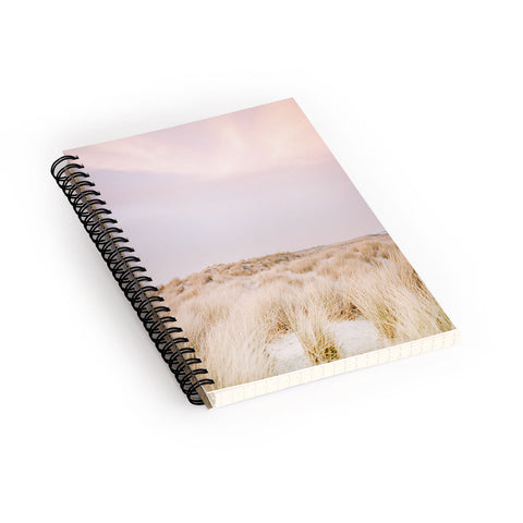 raisazwart Pastel coastal sky Ameland island Spiral Notebook