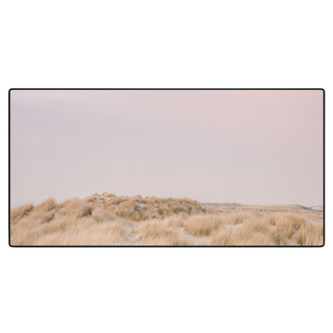 raisazwart Pastel coastal sky Ameland island Desk Mat