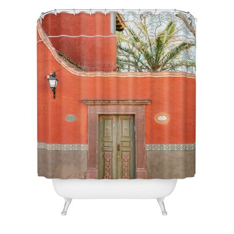 raisazwart Red and Green The San Miguel Shower Curtain