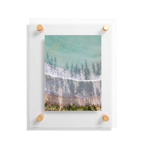 raisazwart Turquoise water Tropical travel Floating Acrylic Print