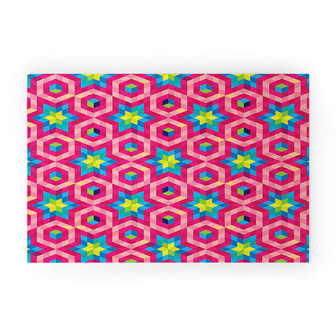 Raven Jumpo Facets Welcome Mat