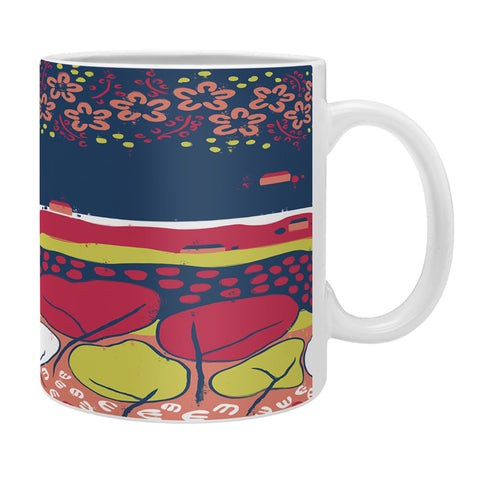 Raven Jumpo Matisse Inspired Flowers And Trees Coffee Mug