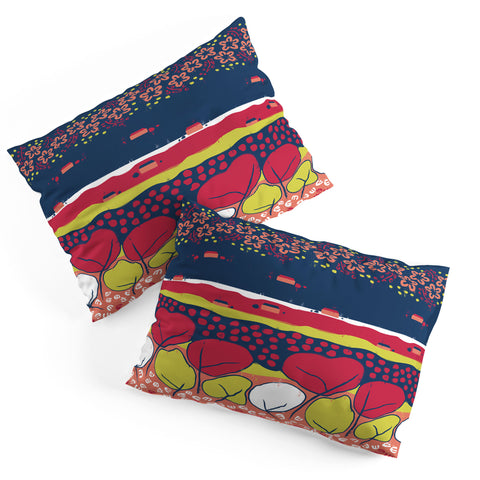 Raven Jumpo Matisse Inspired Flowers And Trees Pillow Shams