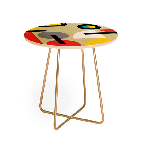 Raven Jumpo Pseudo Round Side Table