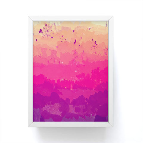 Rebecca Allen A Study In Purple Framed Mini Art Print