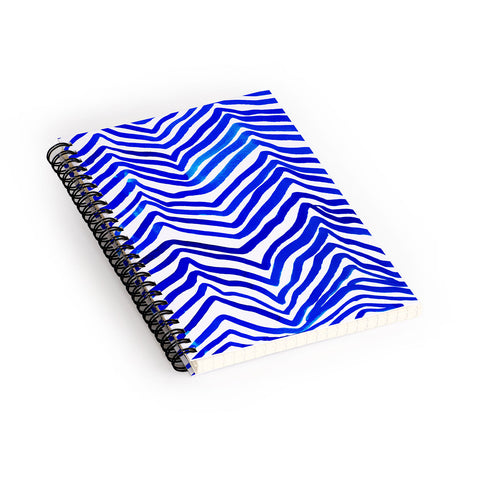 Rebecca Allen A Zebra In Crete Spiral Notebook