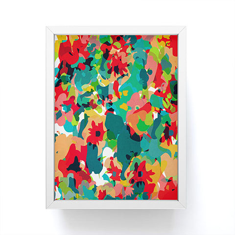 Rebecca Allen All For Flowers Framed Mini Art Print