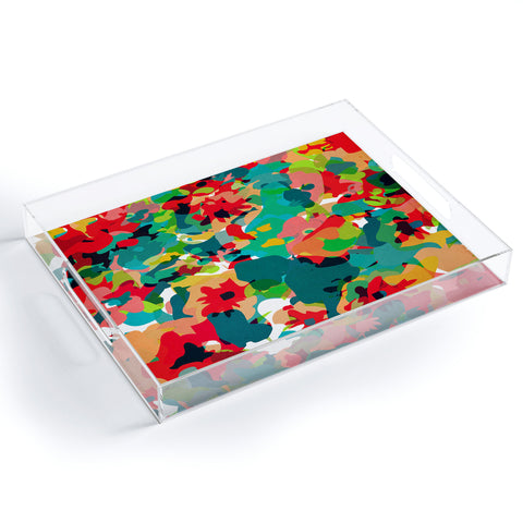 Rebecca Allen All For Flowers Acrylic Tray