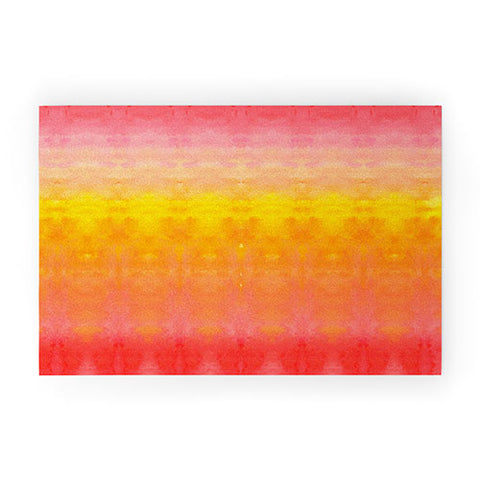 Rebecca Allen Brightly Boldly Brilliantly Welcome Mat