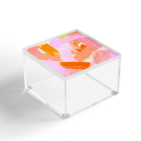 Rebecca Allen Covered in Blush Acrylic Box