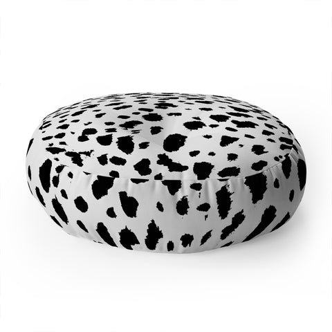 Rebecca Allen Dalmatian II Floor Pillow Round