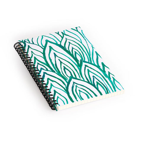 Rebecca Allen Emerald Coast Spiral Notebook