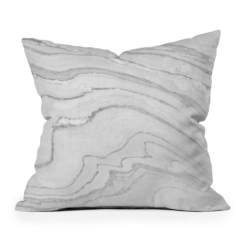 Rebecca Allen Fresh Marble Throw Pillow
