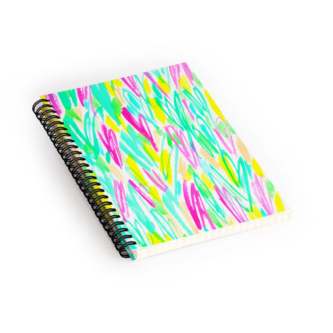Rebecca Allen Spring Blooms Brightly Spiral Notebook