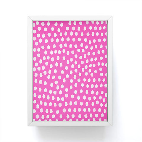 Rebecca Allen The Lady Of Shalott Pink Framed Mini Art Print