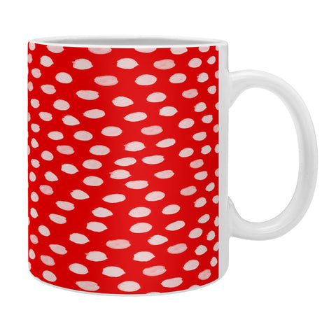 Rebecca Allen The Lady Of Shalott Red Coffee Mug