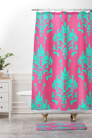 Rebecca Allen The Sophisticate Shower Curtain And Mat