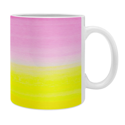 Rebecca Allen When Pink Met Yellow Coffee Mug