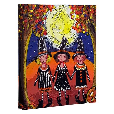 Renie Britenbucher 3 Little Witches Art Canvas