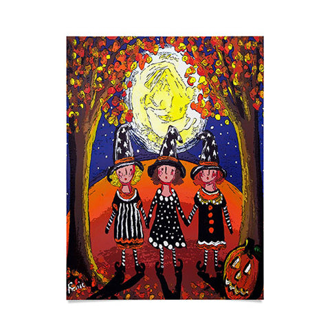 Renie Britenbucher 3 Little Witches Poster