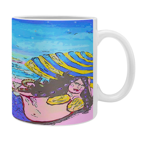 Renie Britenbucher Beached Mermaids Coffee Mug
