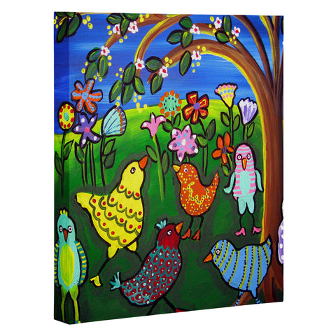 Renie Britenbucher Birdies and Blossoms Art Canvas