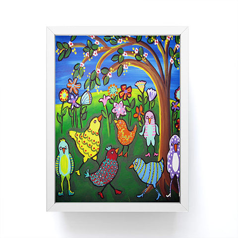 Renie Britenbucher Birdies and Blossoms Framed Mini Art Print