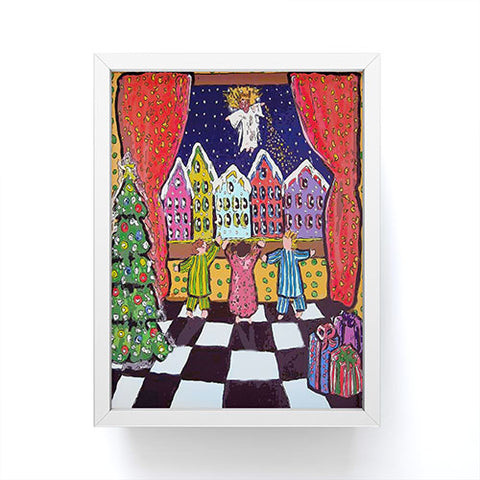 Renie Britenbucher Christmas Angel Framed Mini Art Print