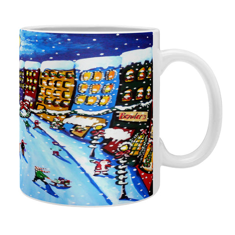 Renie Britenbucher Christmas Shoppers Coffee Mug