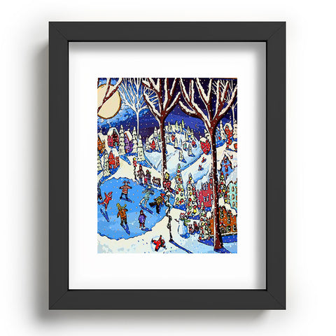 Renie Britenbucher Christmas Time Is Here Recessed Framing Rectangle
