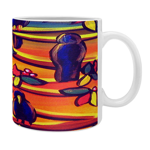 Renie Britenbucher Crows in Sunset Coffee Mug