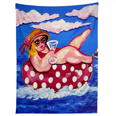 Renie Britenbucher Floating Martini Diva Tapestry