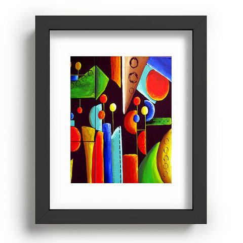 Renie Britenbucher Funky Abstract Recessed Framing Rectangle