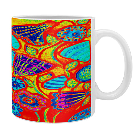 Renie Britenbucher Funky Flowers Bright Coffee Mug