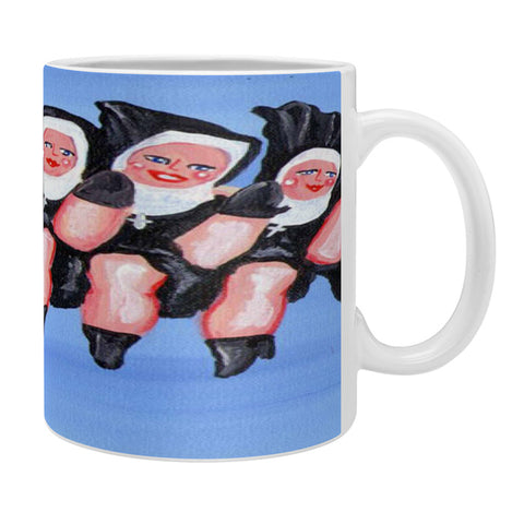 Renie Britenbucher Kicking Nuns Coffee Mug