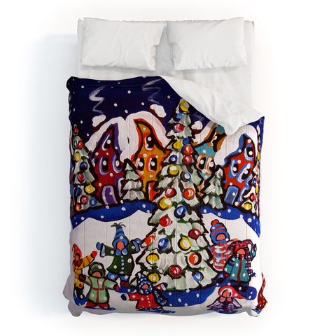 Renie Britenbucher Oh Christmas Tree Comforter