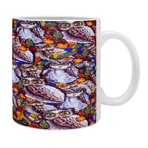 Renie Britenbucher Owls Multi Coffee Mug