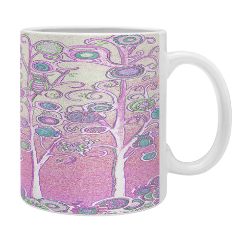 Renie Britenbucher Pink Owls Coffee Mug