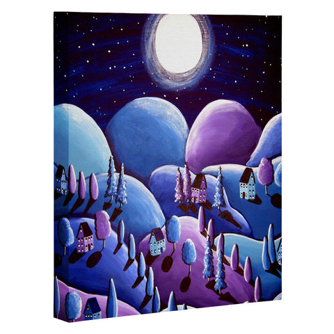 Renie Britenbucher Purple Peace Art Canvas