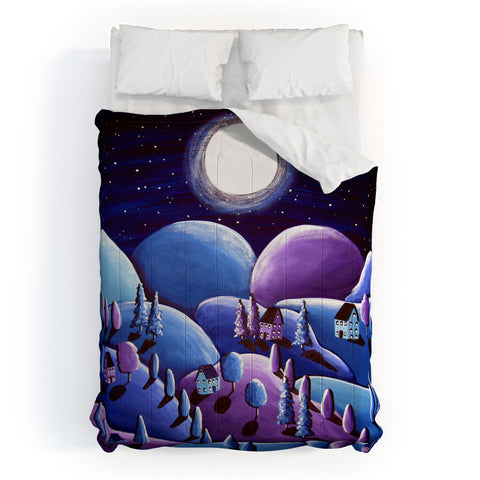 Renie Britenbucher Purple Peace Comforter