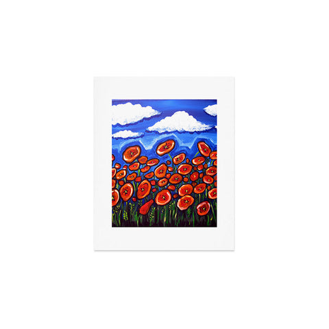Renie Britenbucher Red Poppy Field Art Print