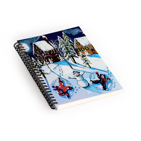 Renie Britenbucher Snow Angels Spiral Notebook