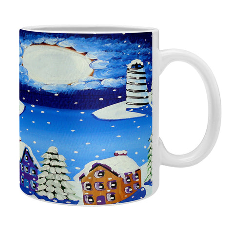 Renie Britenbucher Snowy Shoreline Coffee Mug