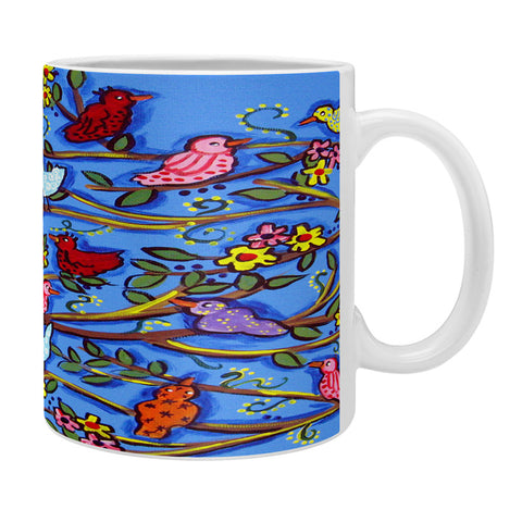 Renie Britenbucher Spring Birds and Blossoms Coffee Mug