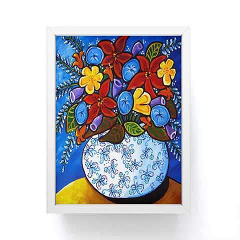 Renie Britenbucher Summer Bouquet Framed Mini Art Print