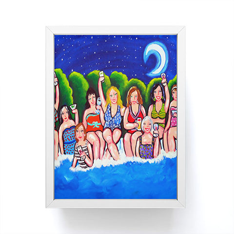 Renie Britenbucher Swimming Pool Divas Happy Hour Framed Mini Art Print