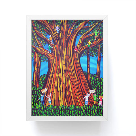 Renie Britenbucher The Tree Sitters Framed Mini Art Print