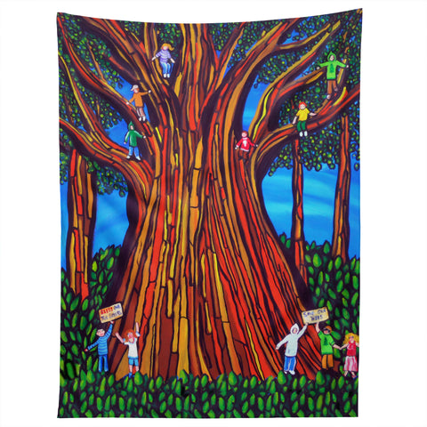 Renie Britenbucher The Tree Sitters Tapestry