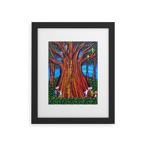 Renie Britenbucher The Tree Sitters Framed Art Print
